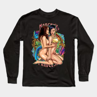 Raya x Namaari Naughty Princess S4 N1 Long Sleeve T-Shirt